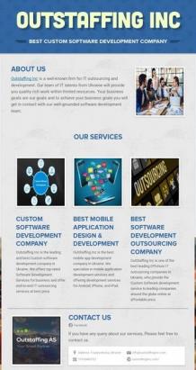 Best Software Development Outsourcing Company  by Stein Thora (OustaffingAS) on Mobypicture