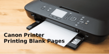 How Do I Fix Canon Printer Printing Blank Pages?