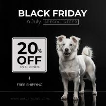 Black Friday in July Sale 2024- PetCareClub