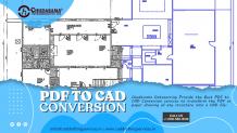 PDF to CAD Conversion | PDF to AutoCAD Drawing Services