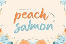 Peach Salmon Font Free Download OTF TTF | DLFreeFont