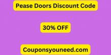 Pease Doors Discount Code 2024 - Couponsyouneed