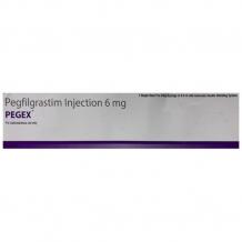 Pegex 6mg Injection - Pegfilgrastim - Chemotherapy Injection Exporter from India to across continents - Pilcare