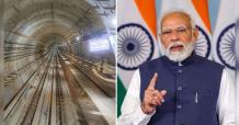 PM Modi inaugurate the country's first underwater metro In Kolkata