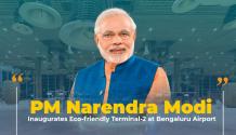 PM Modi Inaugurates Eco-friendly Terminal-2 at Bengaluru Airport