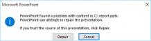 [Solved] PowerPoint found a problem with content | FixitKB