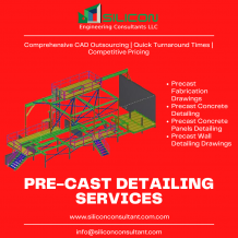 Precast Concrete Panels Detailing - Precast Wall Detailing Drawings - www.siliconconsultant.com