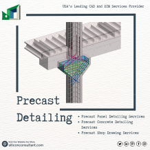 Precast Panel Detailing Services - Precast Concrete Detailing Services - Precast Shop Drawing Services - Precast Concrete Panels Detailing - Precast Fabrication Drawings - Precast Bar Bending Schedule Drawings - Precast Wall Detailing Drawings - Precast Concrete Detailing - Precast Consultants - Precast Panel Design