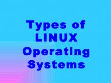 Types of Linux operating systems. &#8211; training institute in Chandigarh