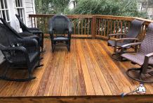 Pressure washing
