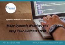 Professional Dynamic Website Development Company in Delhi