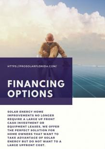 Prosolar Systems Florida Financing Options