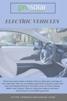 Prosolar Systems Florida Electric Vehicles
