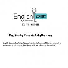 Pte Study Tutorial Melbourne