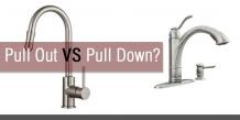 Pull Out vs. Pull-Down Faucets  