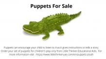 Puppets For Sale