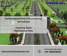 Puravankara Plots Thirumazhisai-Upcoming Residential Plots at Chennai