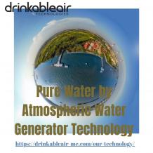 Drinking Water by using Atmospheric Water Generator Technology