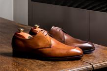 Purley - Men's Handmade Leather Derby Shoes By Barker