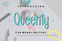 Queenty Font Free Download OTF TTF | DLFreeFont