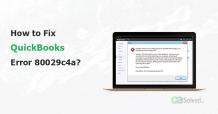 How to Fix QuickBooks Error Code 80029c4a? - QASolved