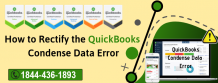 How To Fix Quickbooks Condense Data Error? - MadisonBusiness.us