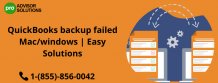 QuickBooks backup failed Mac/windows | Easy Solutions - US News Breaking Today