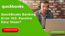 QuickBooks Banking Error 102: Resolve Easy Steps - QBS Solved