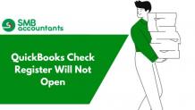 QuickBooks Check Register Will Not Open - Fix It Now
