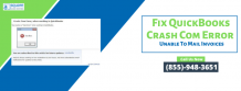 Crash: Com Error in QuickBooks Desktop | How To Fix