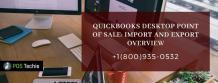 QuickBooks POS Import and Export Overview | QB Desktop Point of Sale