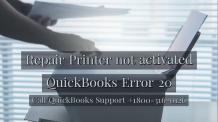 How to repair QuickBooks error 20, printer not activated | QB Desktop Help