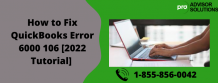 QuickBooks Error 6000 106
