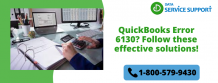 QuickBooks Error 6130 - Follow these 4 simple Effective solutions! 