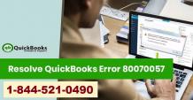 QuickBooks Error Code 80070057 - Fix It Using Few Easy Steps