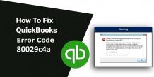 What is QuickBooks Error 80029c4a and How to fix it?