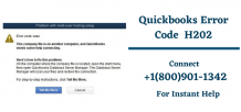 Fix QuickBooks Error Code H202 | Causes and Troubleshooting