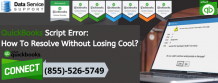 QuickBooks Script Error: How To Resolve Without Losing Cool?