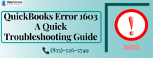 QuickBooks Error 1603 - A Quick Troubleshooting Guide