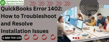 QuickBooks Error 1402: How to Troubleshoot and Resolve Installation Issues