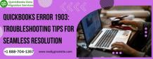 QuickBooks Error 1903: Troubleshooting Tips for Seamless Resolution