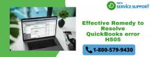 How to Easily Resolve the QuickBooks Error H505