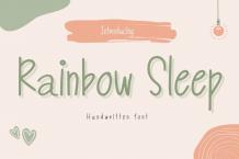 Rainbow Sleep Font Free Download OTF TTF | DLFreeFont