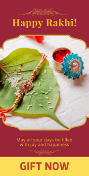 Send Rakhi with Plants Online via OyeGifts