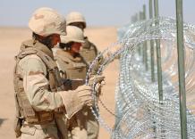 Install Concertina Wire