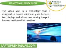 Reasons to Go for Video Wall Rental Services in Dubai