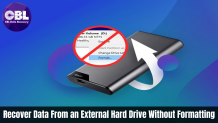 Steps To Recover Data From an External Hard Drive Without Formatting
