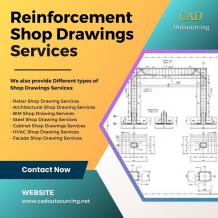 Reinforcement Shop Drawings Services Provider - CAD Outsourcing Consultants