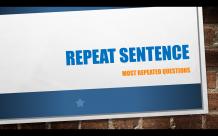 Most Repeated Repeat Sentence | Practice with strategies | PTE Protips