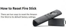 How To Reset Amazon Fire Stick? 8️3️3️-8️8️6️-2️6️6️6️ Fire TV Factory Settings